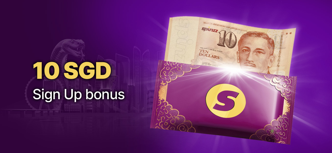 Sign Up Bonus 10 SGD