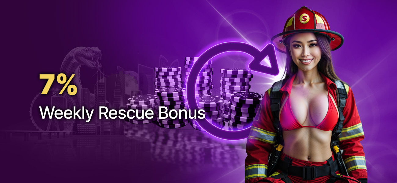 Weekly Rescue Bonus 7%